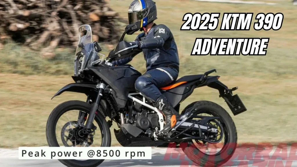 2025 KTM 390 Adventure Features
