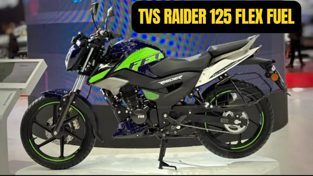 TVS Raider 125 Flex Fuel launched